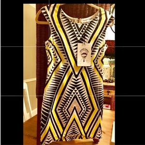 Mini geo-print dress NWT!!!